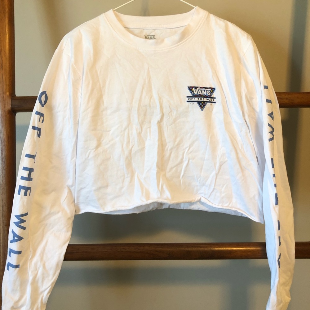 Vans Long Sleeve Crop Top